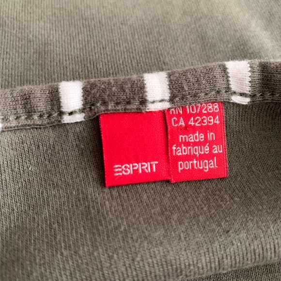 2/$20 Esprit Military Green Halter Top - Picture 11 of 13
